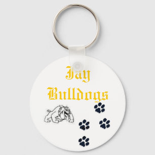 bulldog keychain