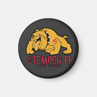 Bulldog Logo Magnet
