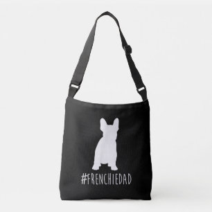 Bulldog Lover   Frenchie Dad French Bulldog Dad Crossbody Bag