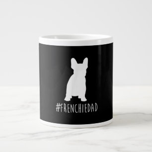 Bulldog Lover Frenchie Dad French Bulldog Dad Large Coffee Mug