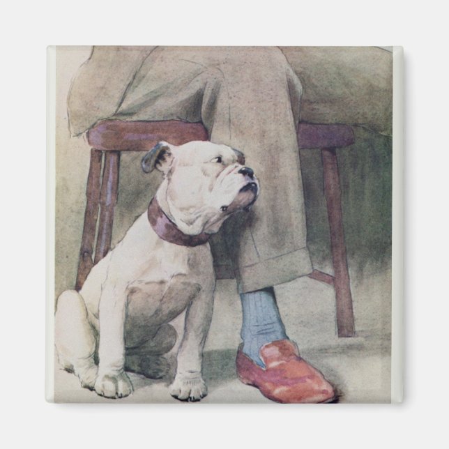 Bulldog Magnet (Front)