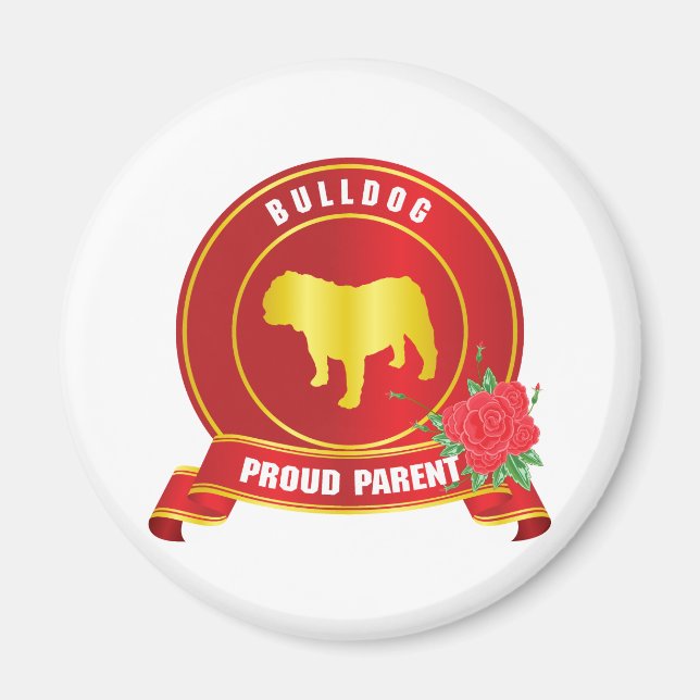 Bulldog Magnet (Front)