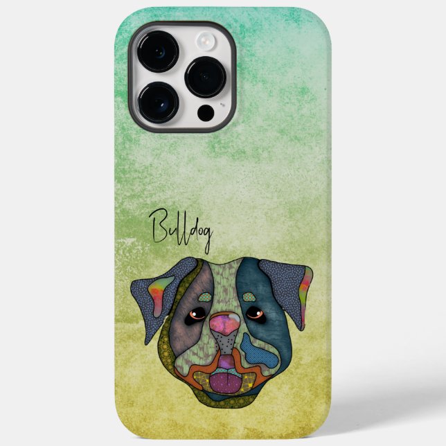 Bulldog Mal Coque-Mate coque iphone (Verso)