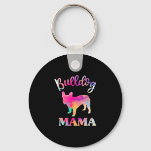 Bulldog Mama  Keychain