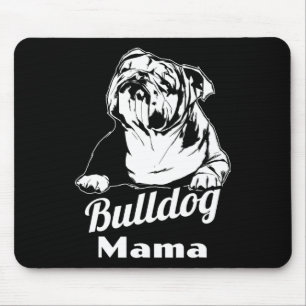 Bulldog Mama Mouse Pad
