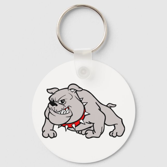 BULLDOG MASCOT KEYCHAIN (Front)