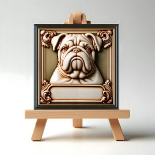 Bulldog memorial tile