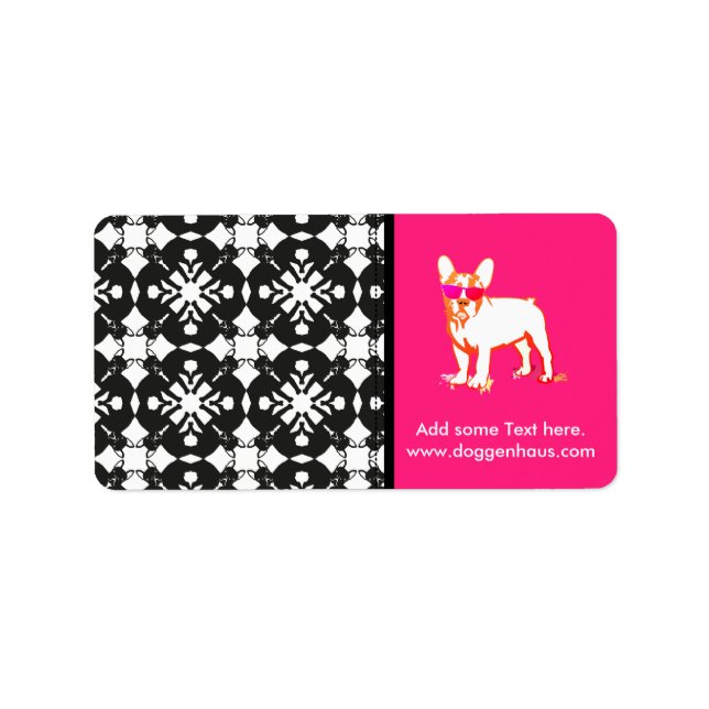 Bulldog Modern Label (Front)