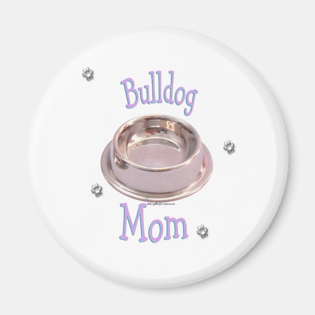 Bulldog Mom - Magnet (Front)