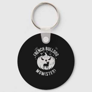 Bulldog Momster - Halloween Keychain