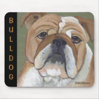 Bulldog mousepad