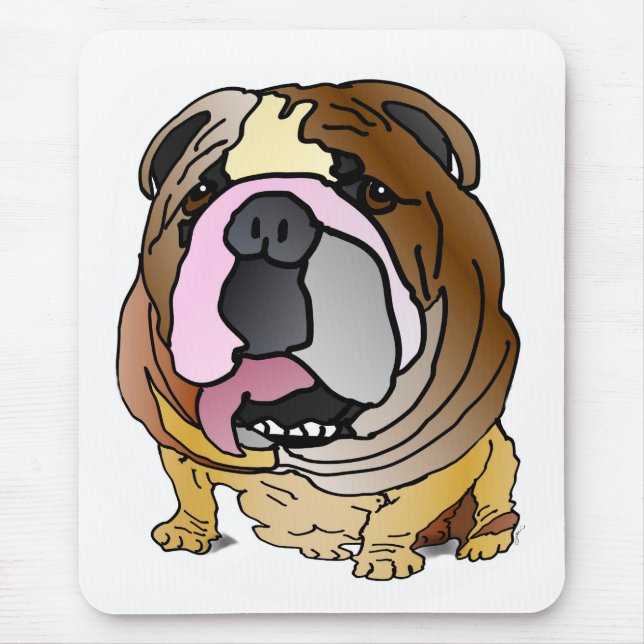 Bulldog Mousepad (Front)