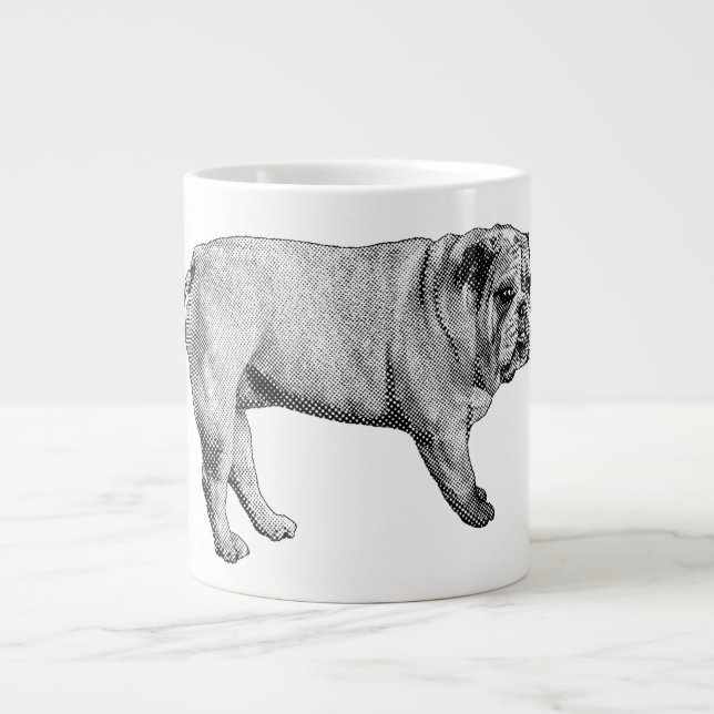 Bulldog Noel Mug (Devant)