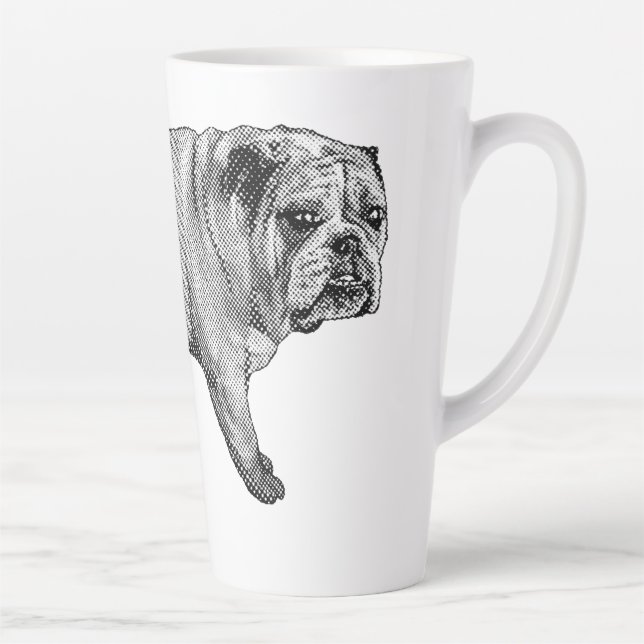 Bulldog Noel Mug (Droite)