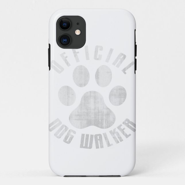 Bulldog Offical Dog Walker Cute Meme Bulldog Paw Case-Mate iPhone Case (Back)