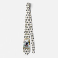 Bulldog Painting - Cute Original Dog Art