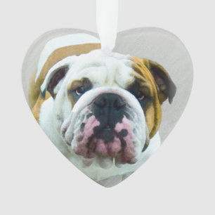 Bulldog Painting - Joli art original chien
