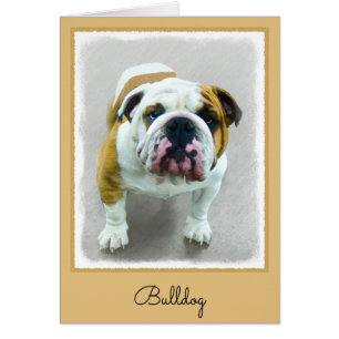 Bulldog Painting - Joli art original chien