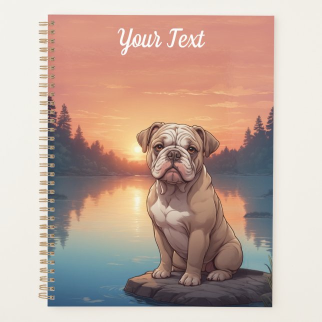 Bulldog par lac (Devant)