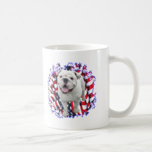 Bulldog Patriot Coffee Mug