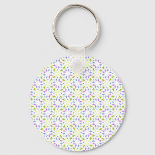 Bulldog Patterns Keychain