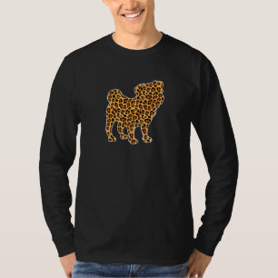 Bulldog Pet Animal Print Leopard Girls Women For H T-Shirt