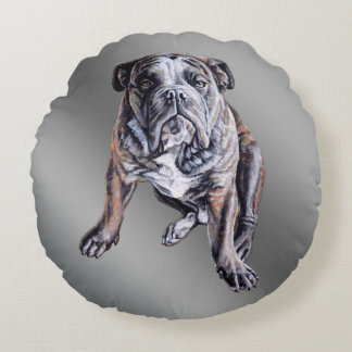 Bulldog Pillow Brindle Bull Dog Gifts