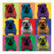 Bulldog Pop Art Poster