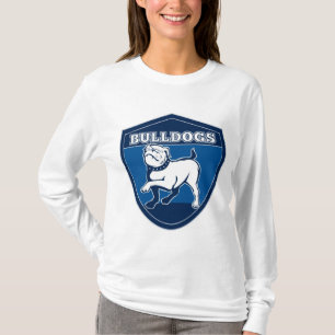 Bulldog Puppy  Insignia Logo  Kids Tee Shirt