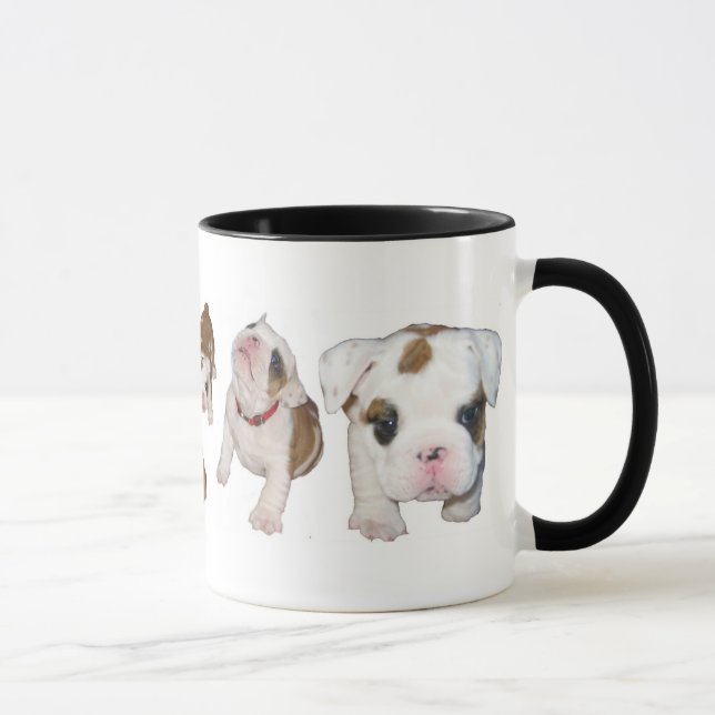 bulldog puppy mug (Right)
