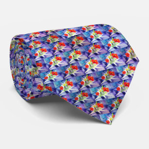 Bulldog Puppy On A Leaf, Neck Tie