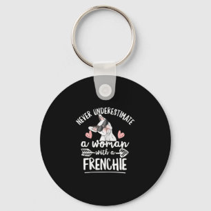 Bulldog Quote For Your Frenchie Wife Keychain