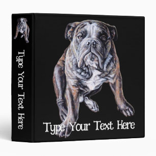 Bulldog Recipe Book - Flavorites Dog Recipe Book Binder