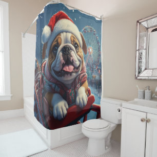 Bulldog Roller Coaster Christmas