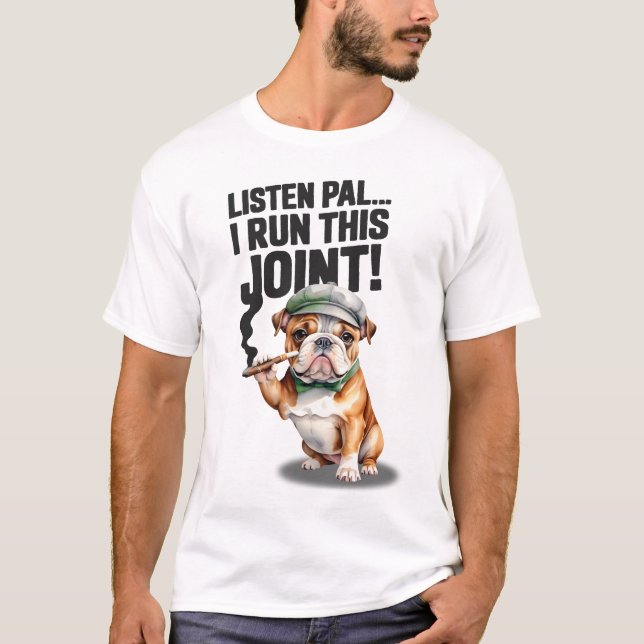 Bulldog Run This T-shirt (Front)