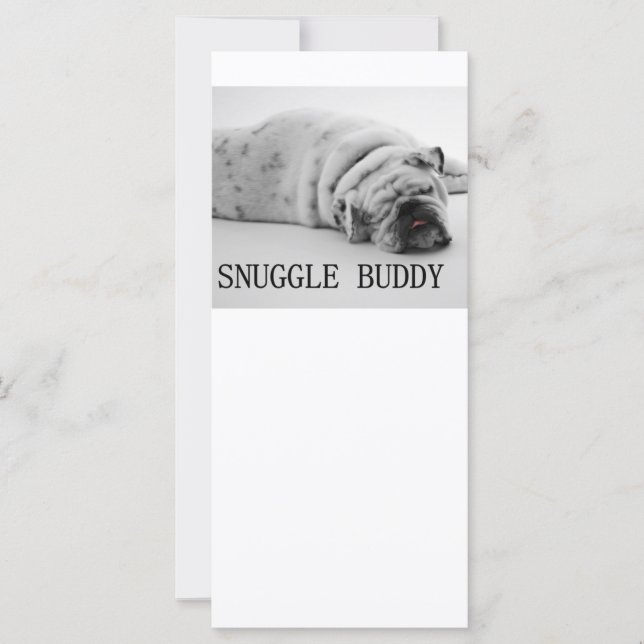 bulldog snuggle buddy (Front)