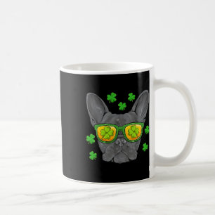Bulldog St Patrick's Day Frenchie Lover Men Women  Coffee Mug