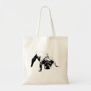 Bulldog Stance Carry Tote Bag