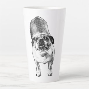 Bulldog Starlight Gaze Latte Mug