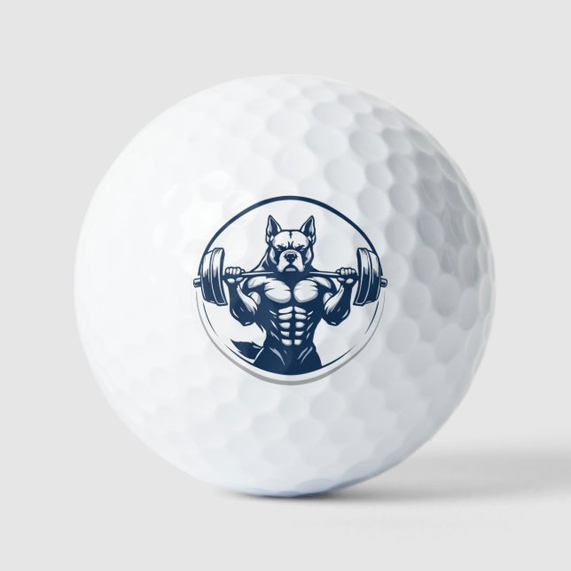 Bulldog Strength Golf Balls (Front)