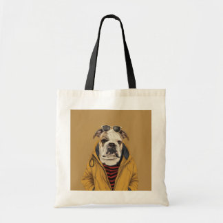 Bulldog  tote bag