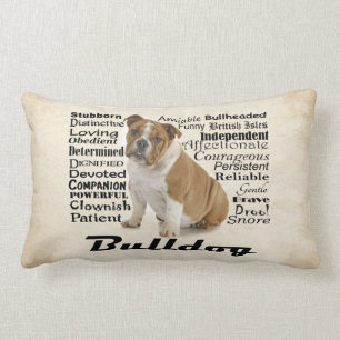 Bulldog Traits Pillow