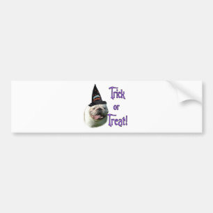 Bulldog Trick Bumper Sticker