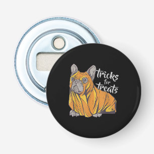 Bulldog Tricks For Treats Cute Halloween Bulldogs Bottle Opener