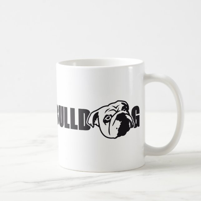 Bulldog v2 1c coffee mug (Right)