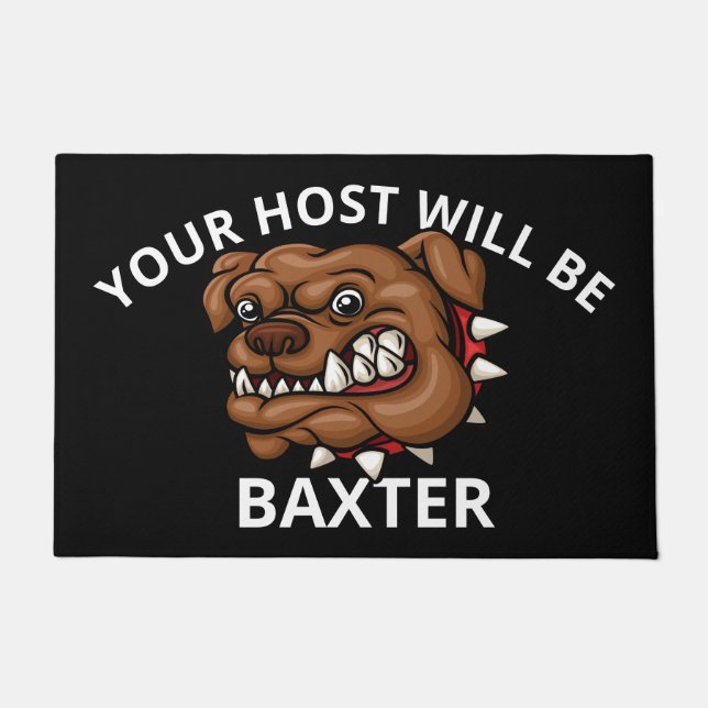 BULLDOG Welcome Door Mat (Front)