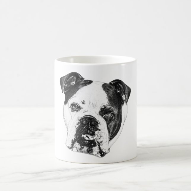 Bulldog Winter Morning Mug (Centre)