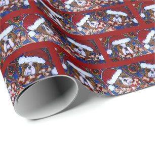 Bulldog    wrapping paper