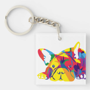 Bulldoggen Schlüsselanhänger Keychain