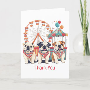 Bulldogs Anglais Merci À Un Carnaval